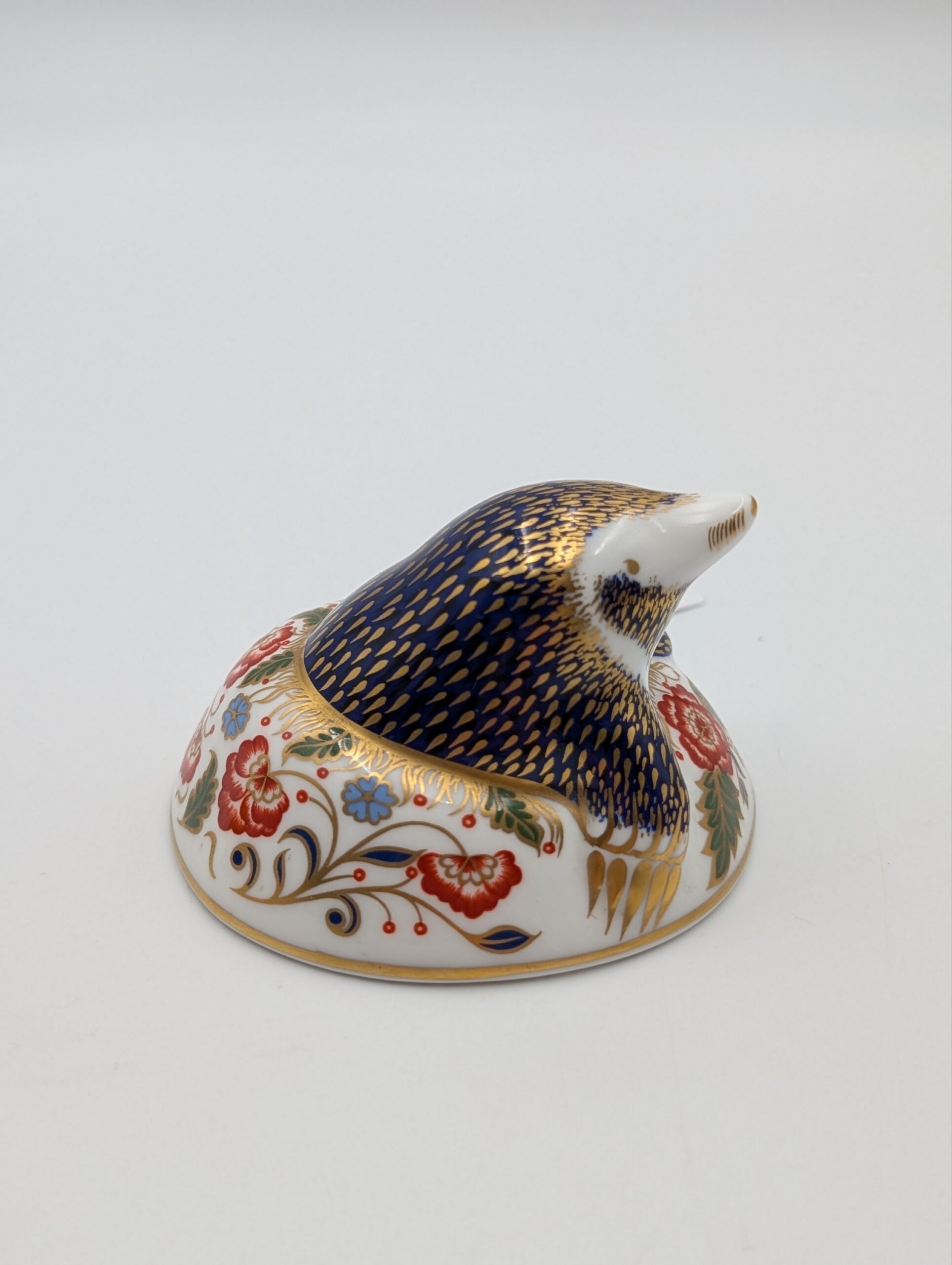 Royal Crown Derby Mole Paperweight – Gold Stopper – Collectors Guild - Image 4
