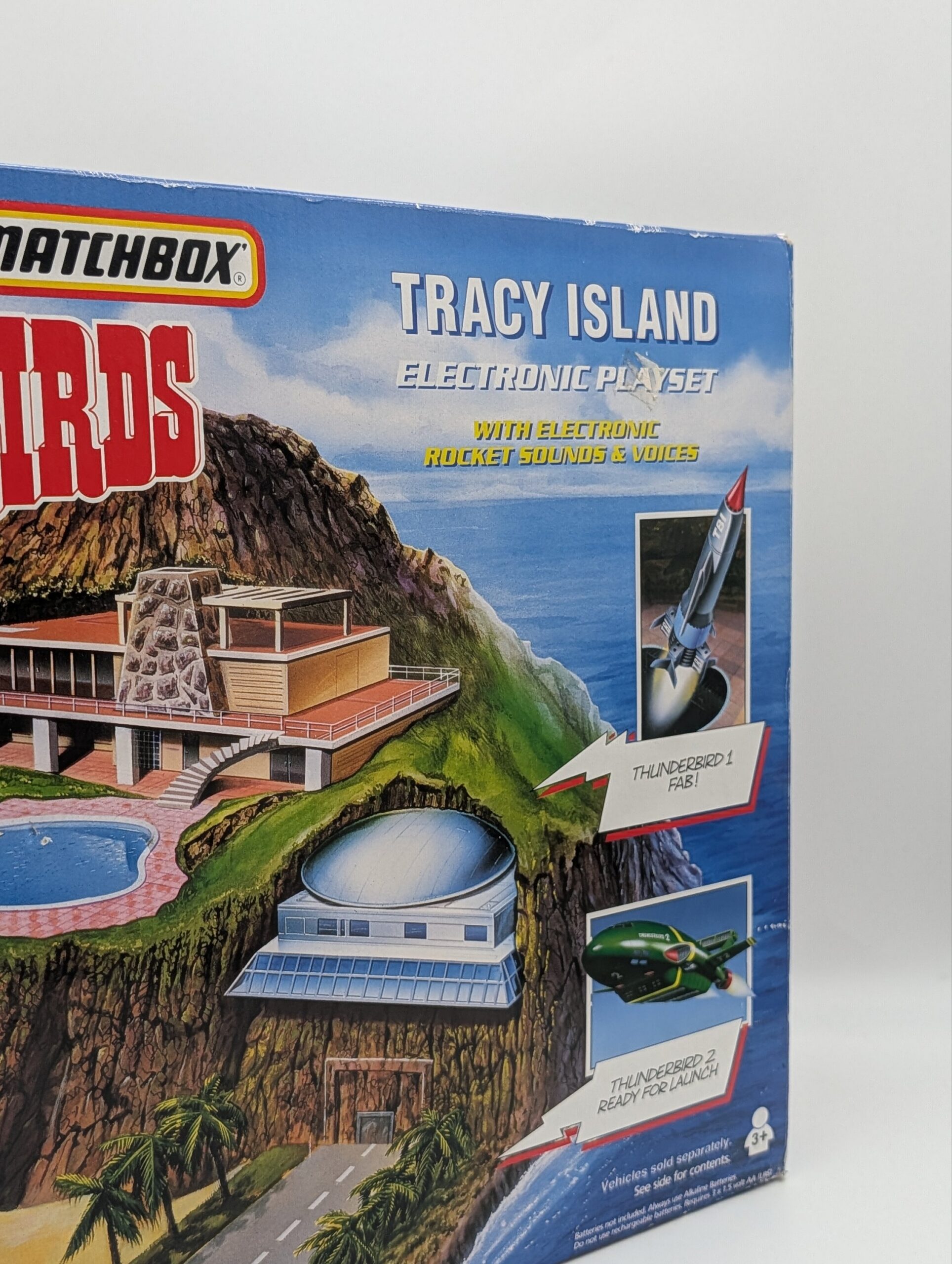 Vintage Matchbox Thunderbirds Tracy Island Electronic Playset – Boxed - Image 2