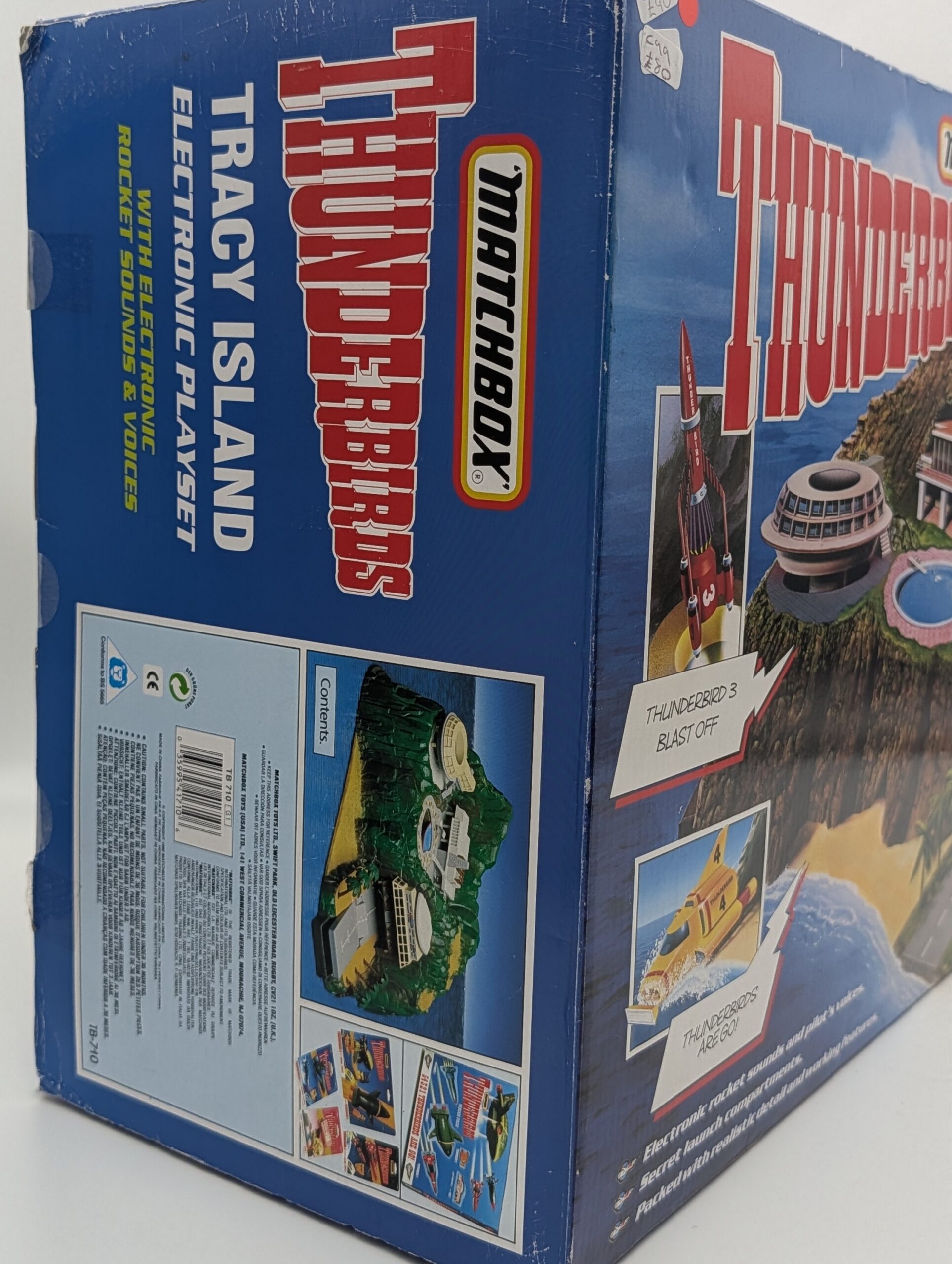 Vintage Matchbox Thunderbirds Tracy Island Electronic Playset – Boxed - Image 4