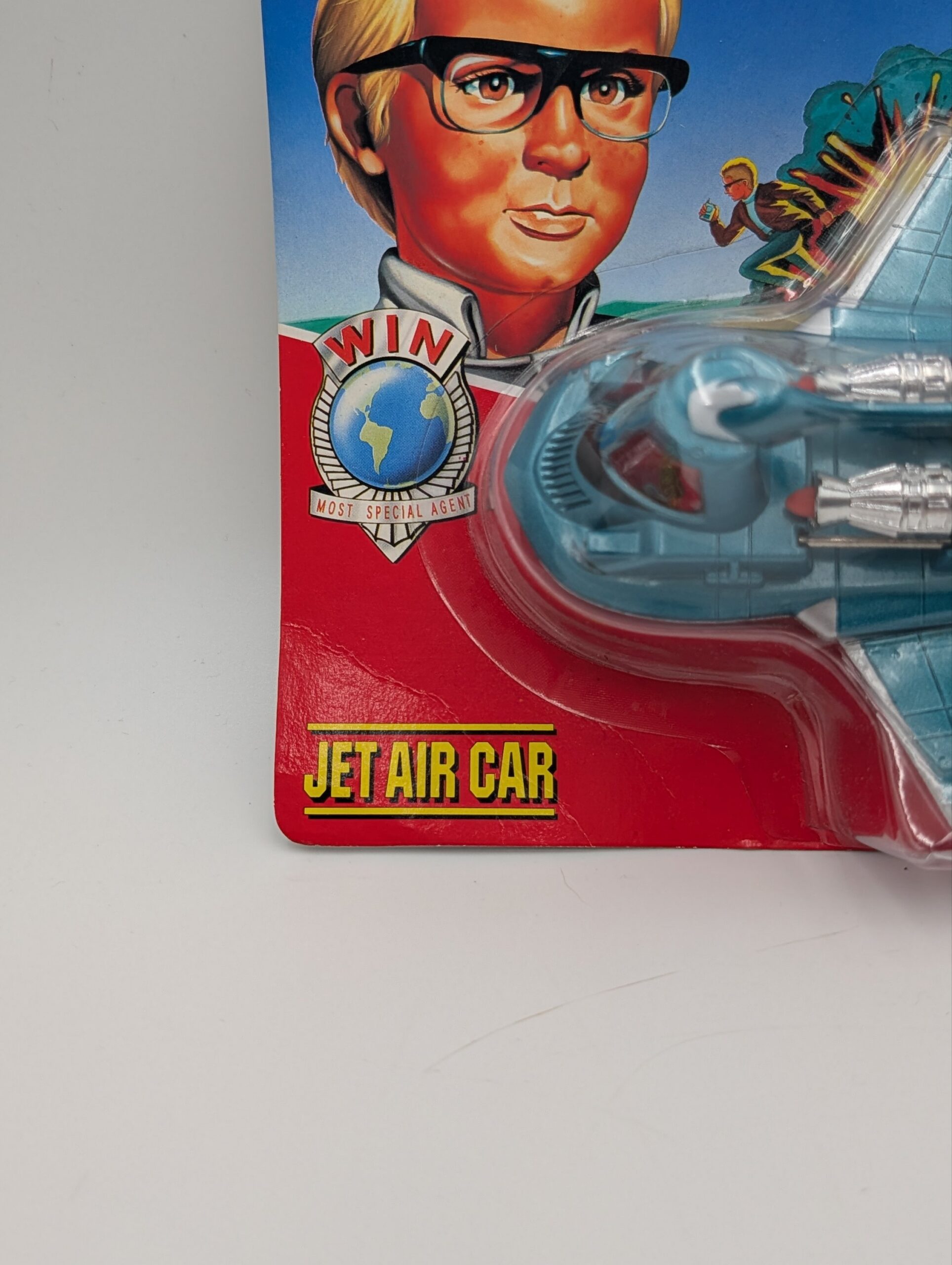 Vintage 1994 Joe 90 Jet Air Car – Vivid Imaginations – Carded - Image 2
