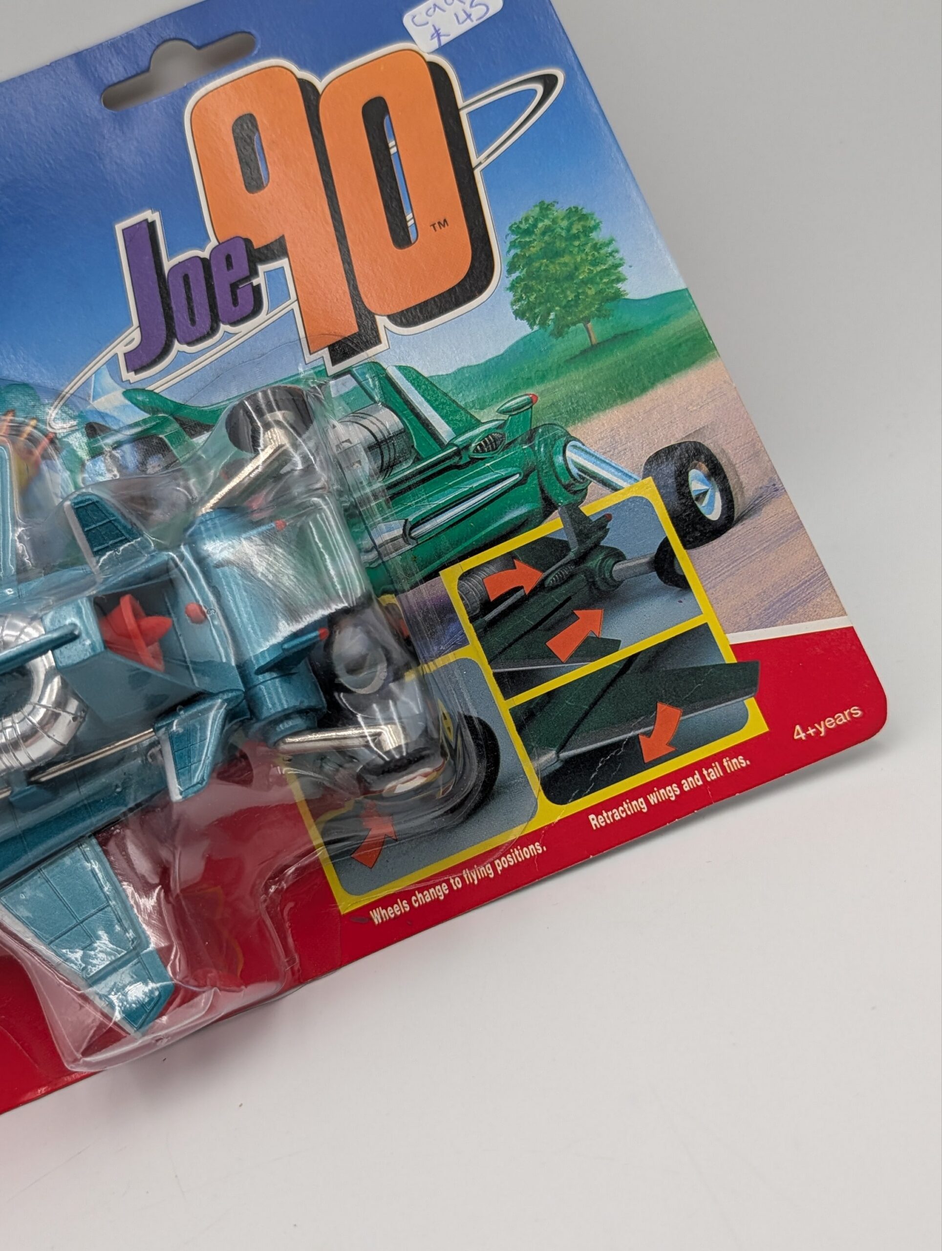 Vintage 1994 Joe 90 Jet Air Car – Vivid Imaginations – Carded - Image 3