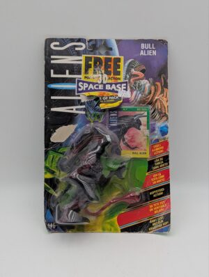 Vintage 1992 Kenner Aliens Bull Alien Action Figure – Carded