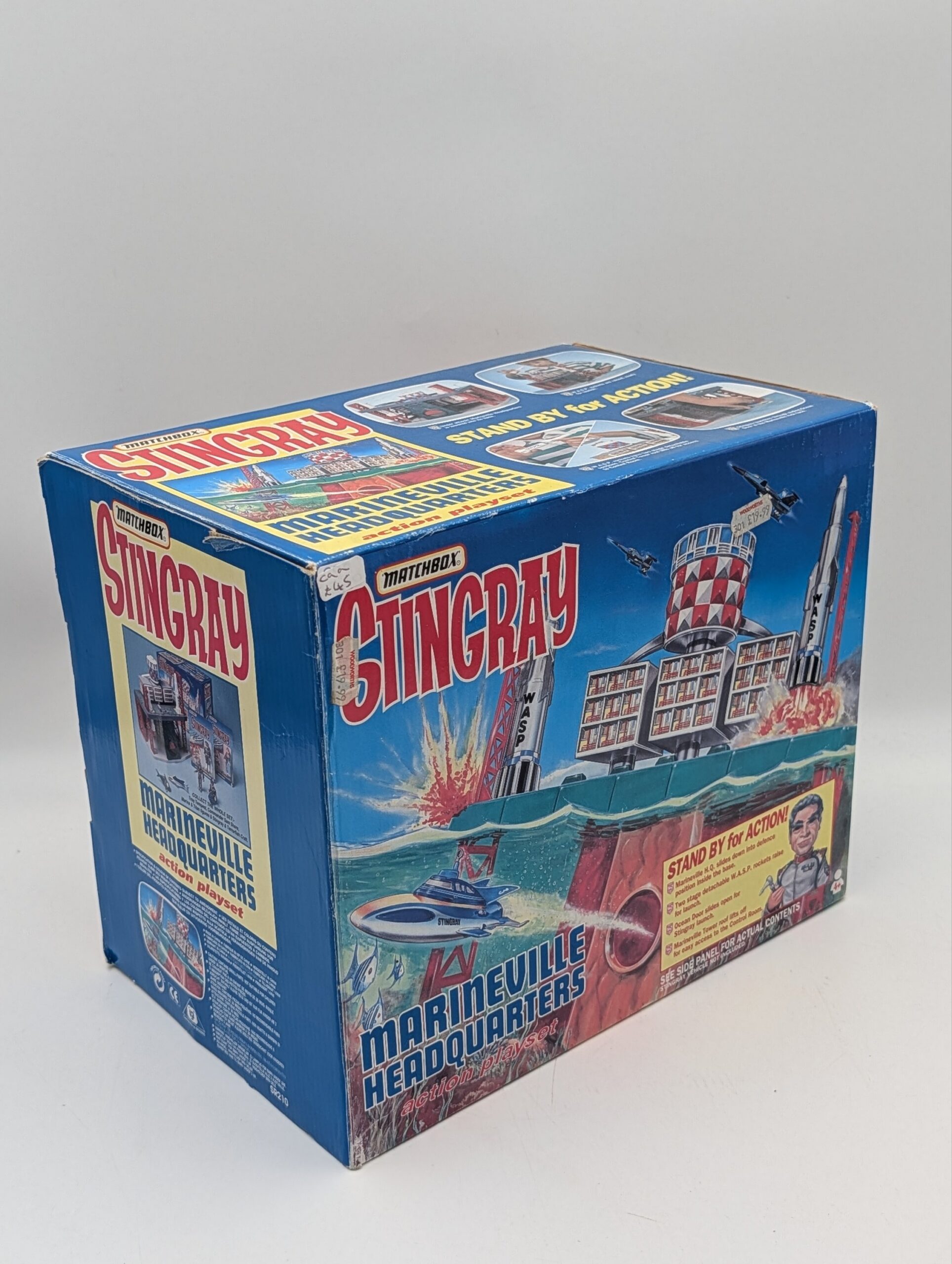 Vintage Matchbox Stingray Marineville Headquarters Action Playset – Boxed - Image 4