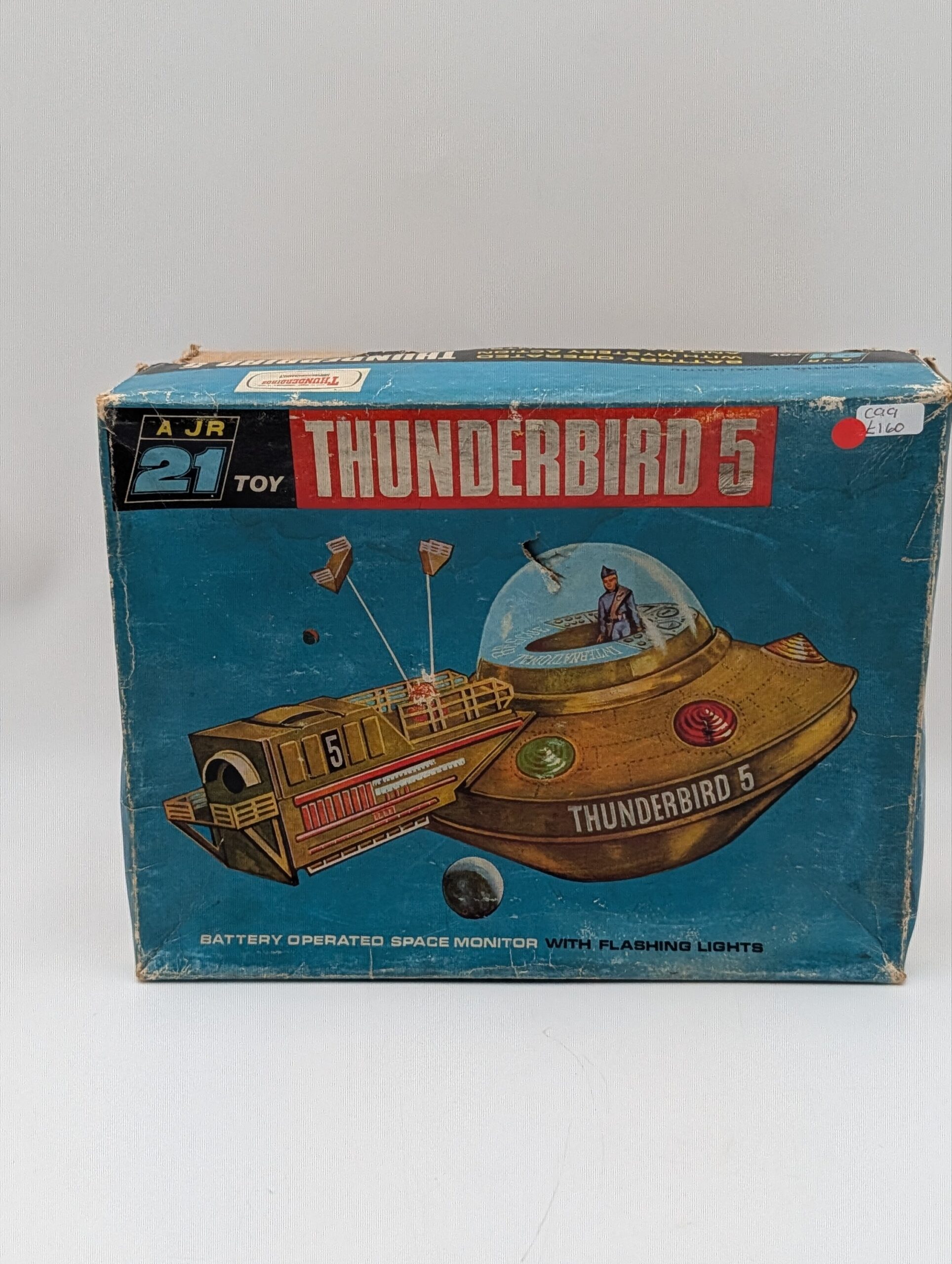 Vintage JR 21 Toy Thunderbirds 5 Battery Operated Space Monitor – Original Box - Image 4