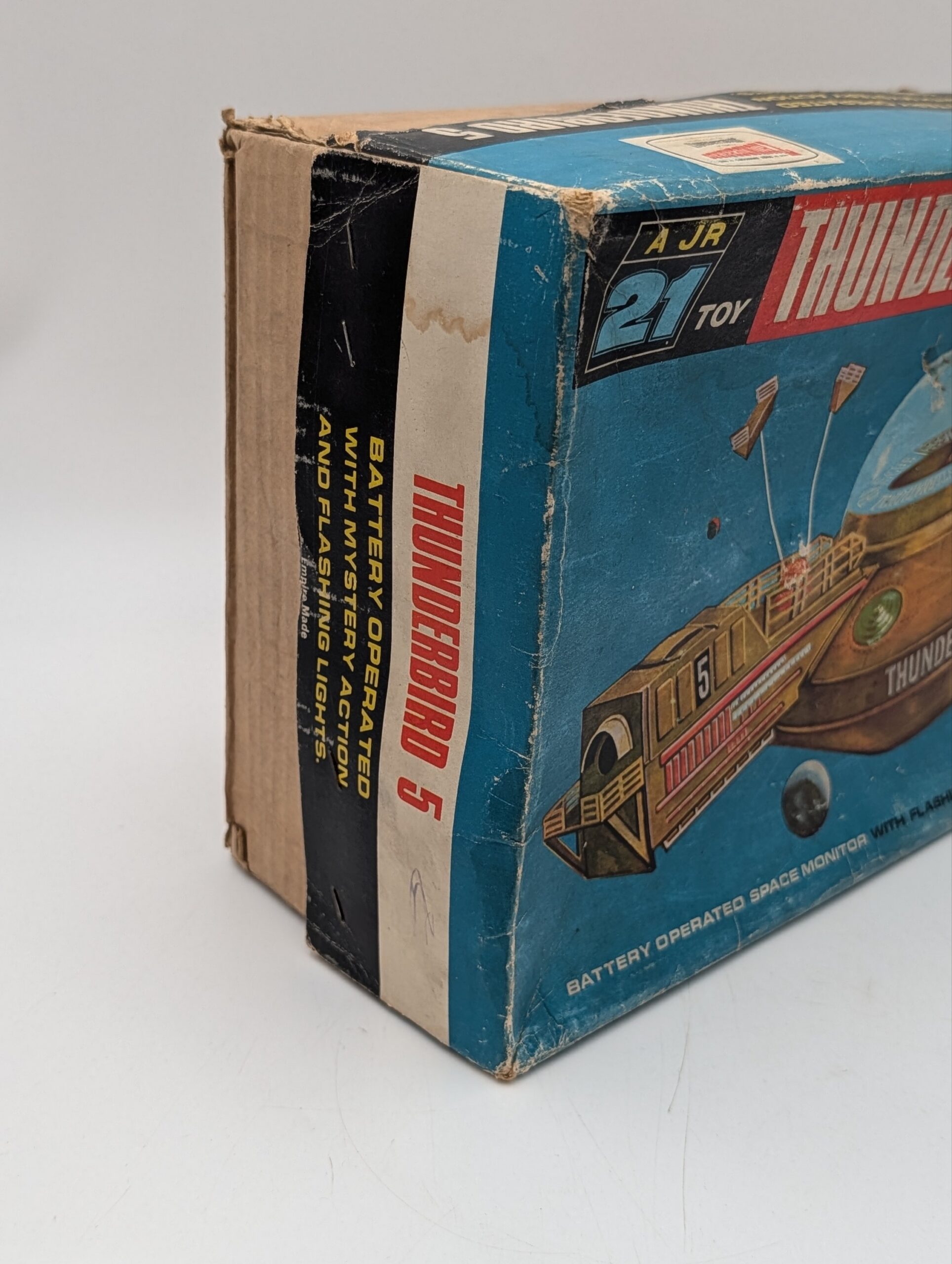 Vintage JR 21 Toy Thunderbirds 5 Battery Operated Space Monitor – Original Box - Image 3