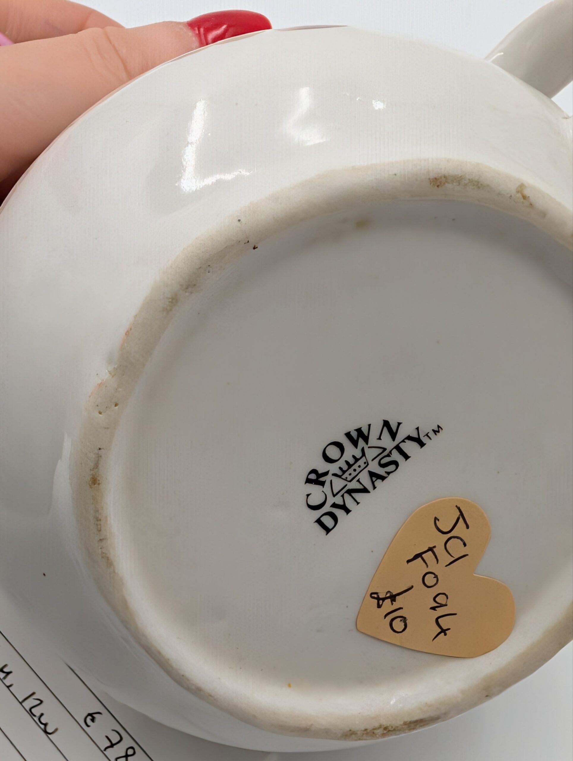 Vintage Crown Dynasty Recipe Soup Mugs – Choice of Design – Sold Individually - Image 2