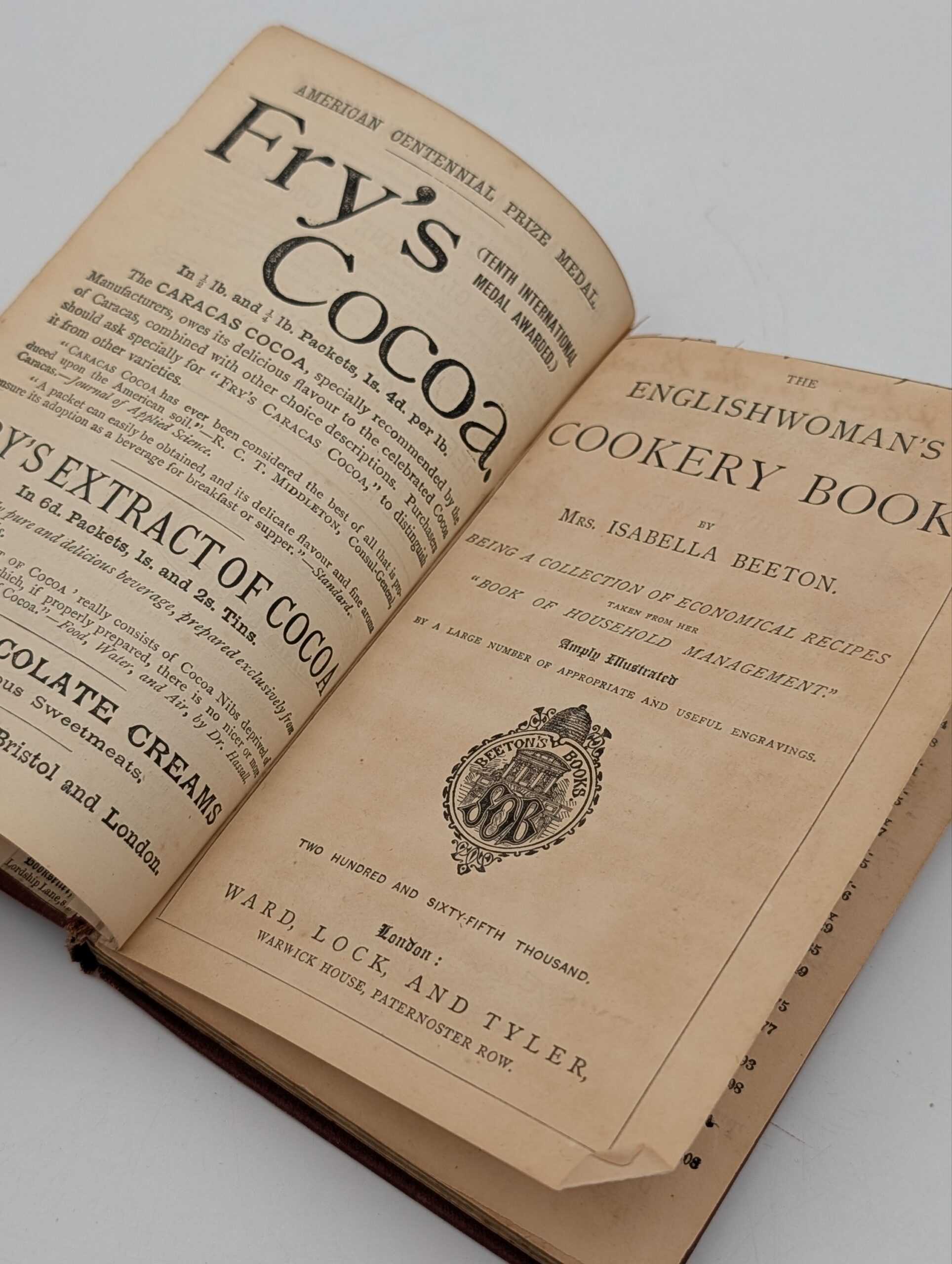 Victorian Mrs Beeton’s Shilling Cookery Book – The Englishwoman’s Cookery Book - Image 2