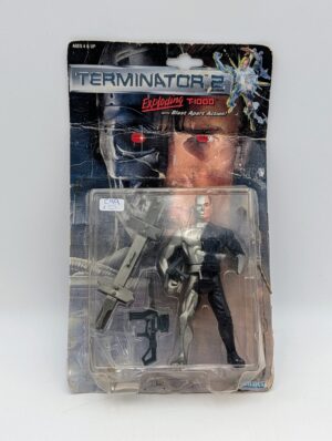 Vintage 1991 Kenner Terminator 2 Exploding T-1000 Action Figure – Carded
