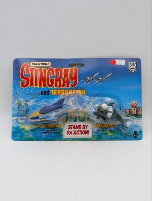 Vintage 1993 Matchbox Stingray & Terrorfish Vehicle Set – Carded