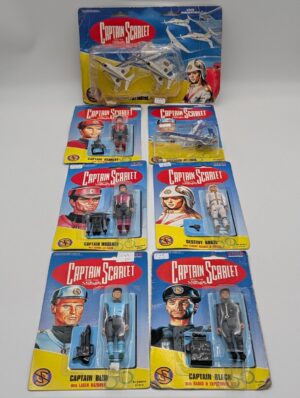 Vintage Captain Scarlet & The Mysterons Vivid Imaginations Figures & Vehicles – Choice of Character