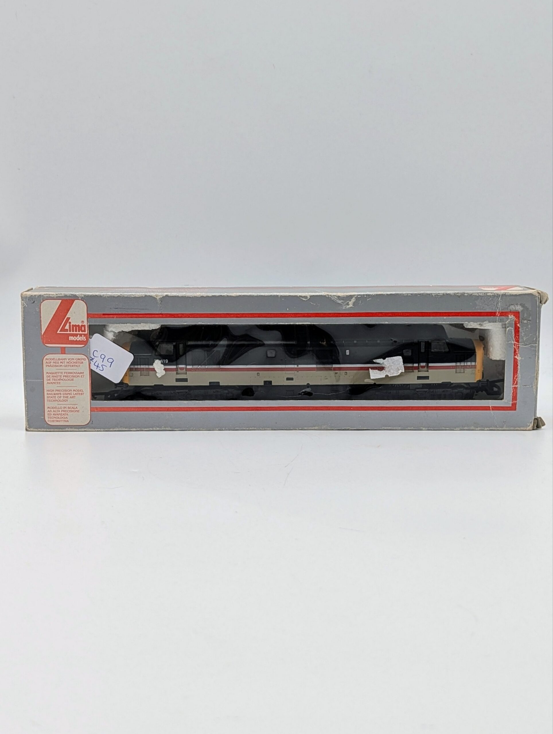 Vintage Lima Models BR InterCity Class 47 Diesel Locomotive 47419 – OO Gauge Boxed