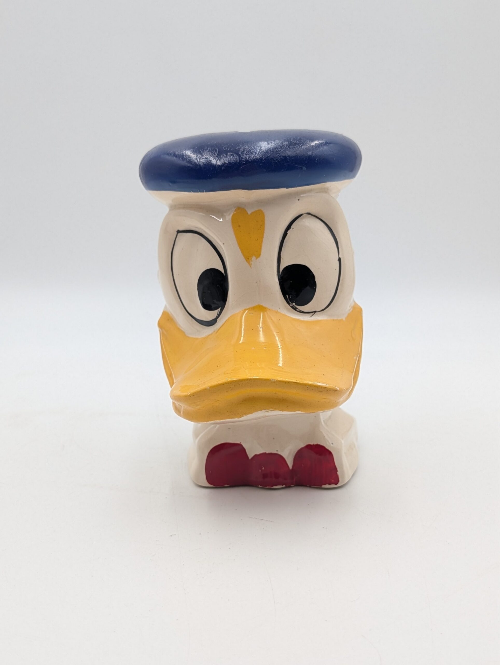Vintage 1950s Donald Duck Ceramic Money Bank - Image 4