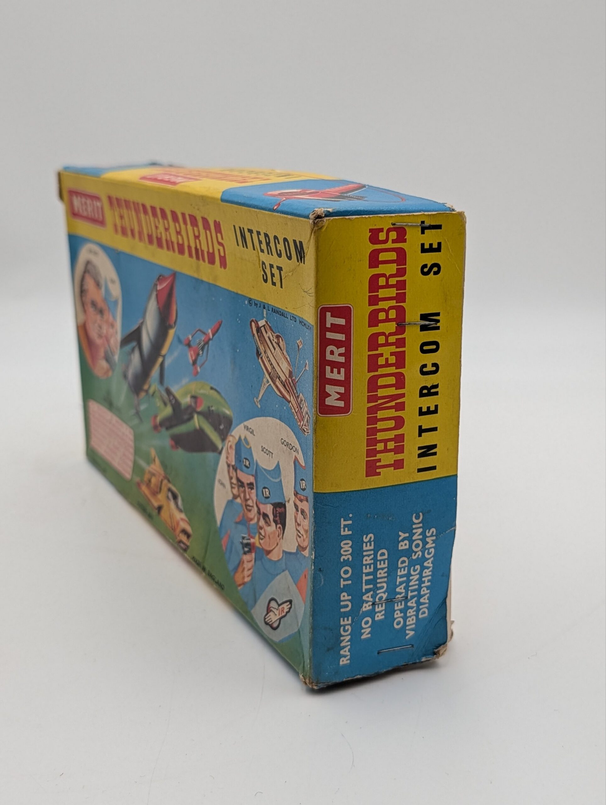 Vintage 1960s Merit Thunderbirds Intercom Set – Boxed J & L Randall - Image 3