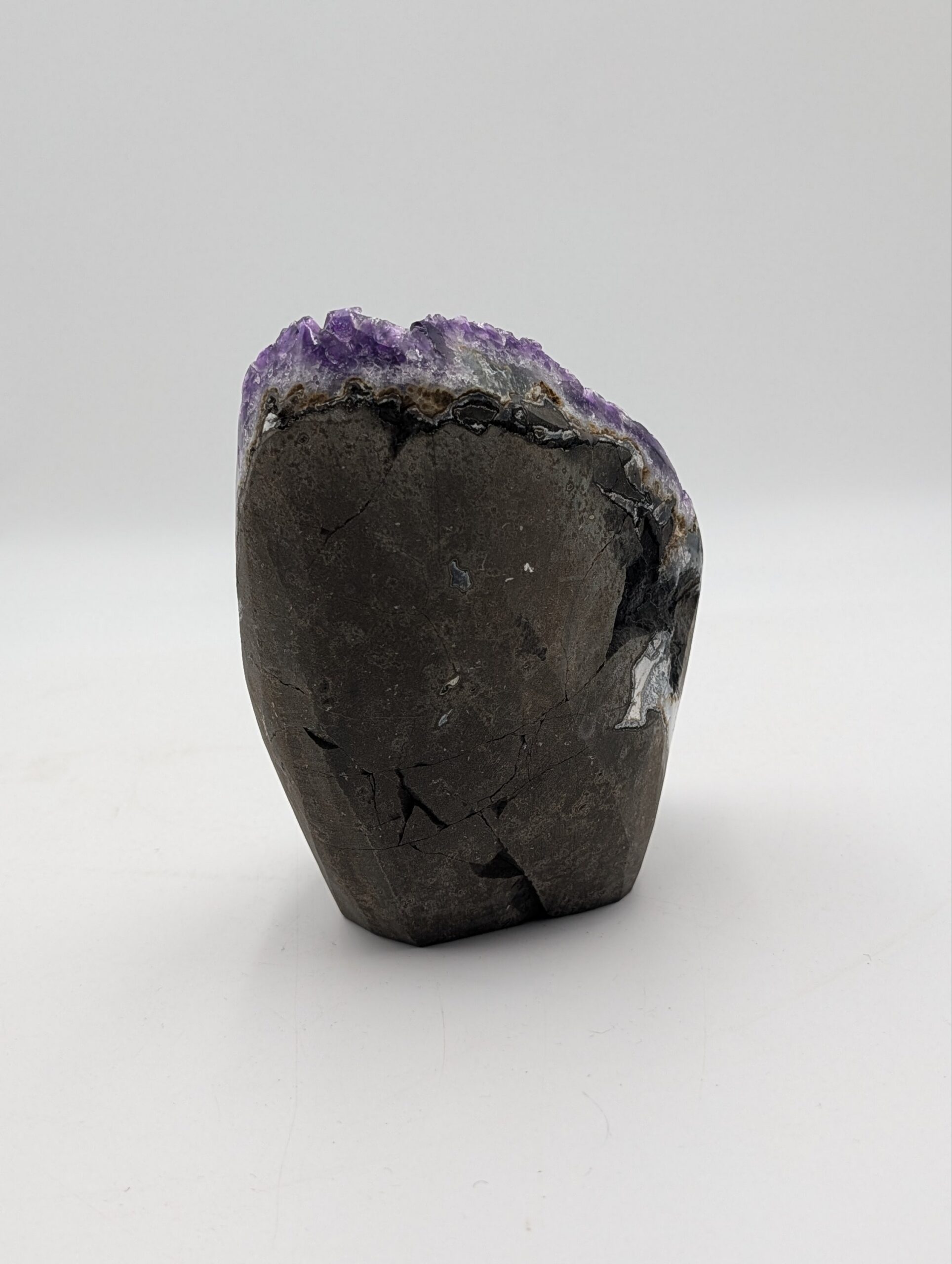 AAA Grade Brazilian Amethyst Crystal Cluster – Deep Purple – 1.3kg - Image 3