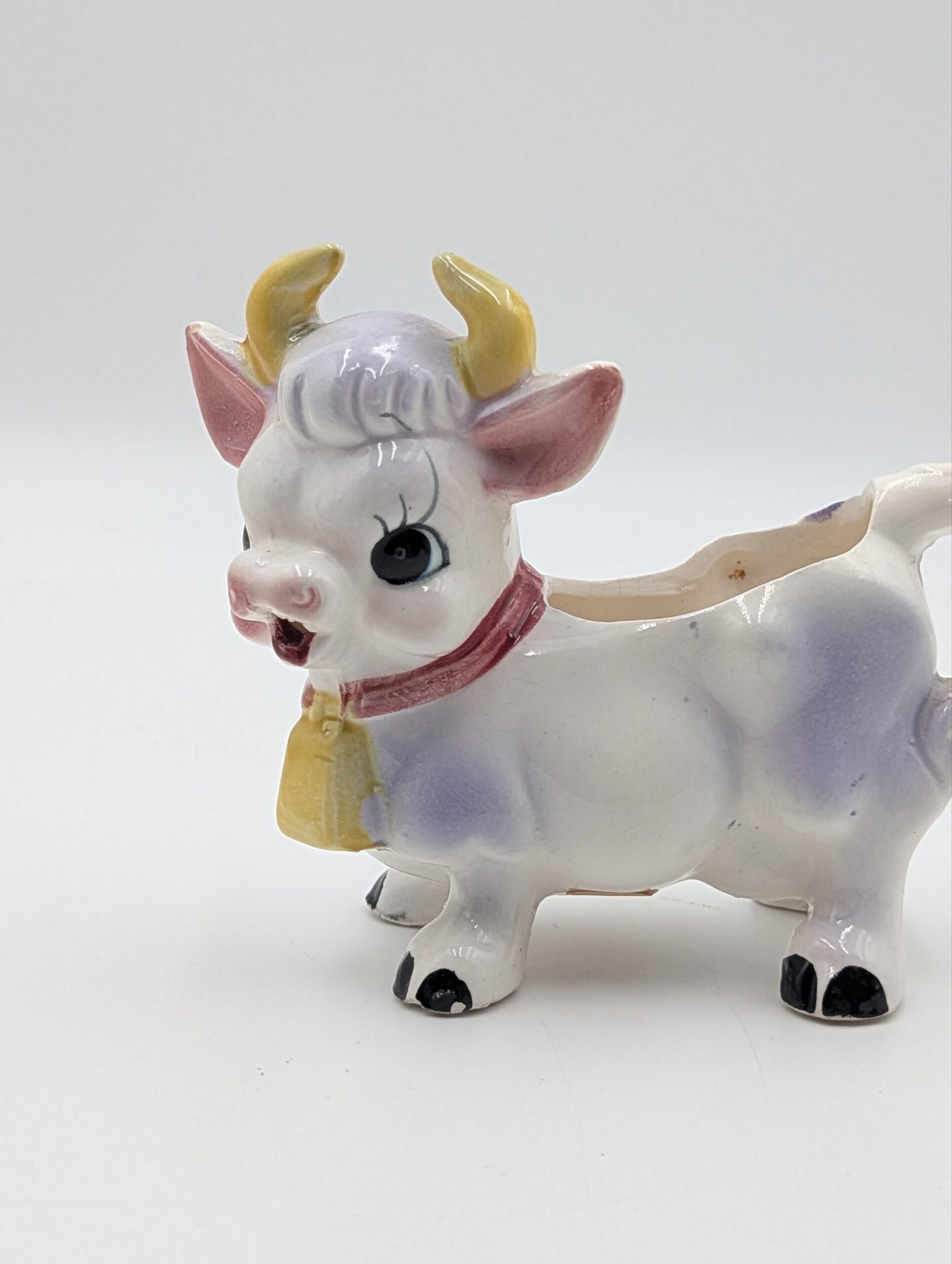 Vintage Kitsch Ceramic Cow Creamer Jug - Image 7