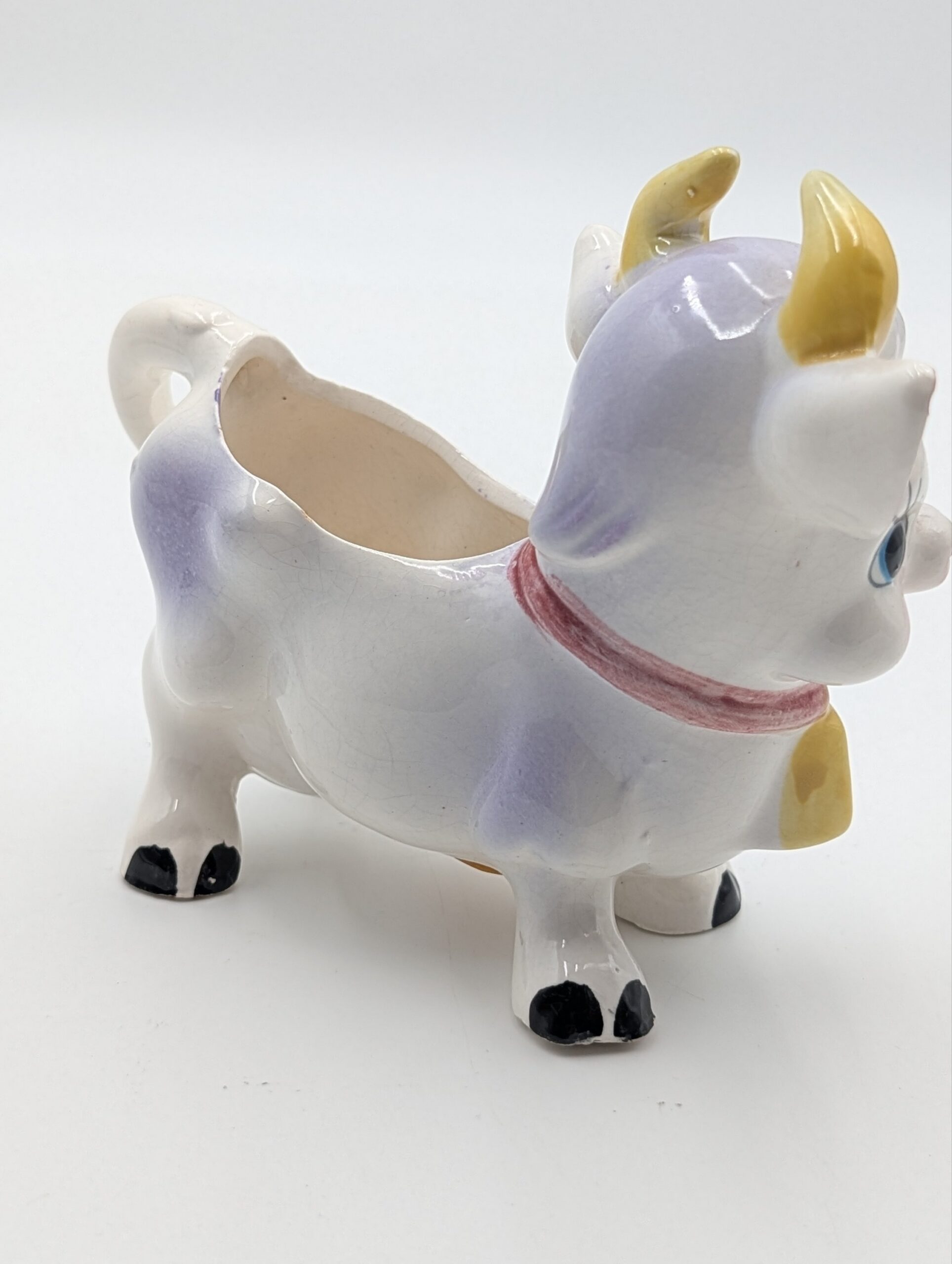 Vintage Kitsch Ceramic Cow Creamer Jug - Image 6