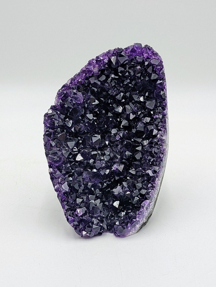AAA Grade Brazilian Amethyst Crystal Cluster – Deep Purple – 1.3kg