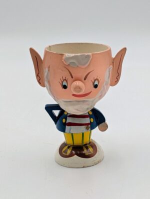 Vintage Kitsch Wooden Big Ears Character Egg Cup – Portmeirion